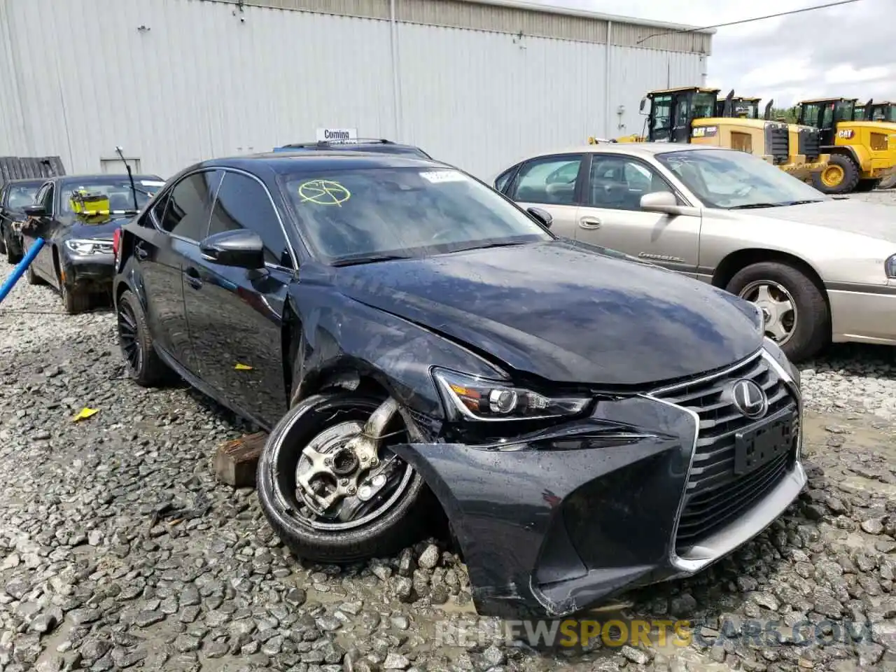 9 Photograph of a damaged car JTHD81F28L5042219 LEXUS IS 2020