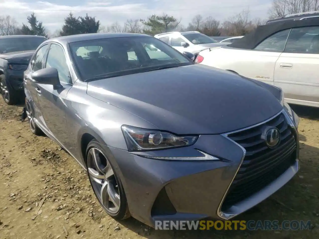 1 Photograph of a damaged car JTHD81F28L5042866 LEXUS IS 2020