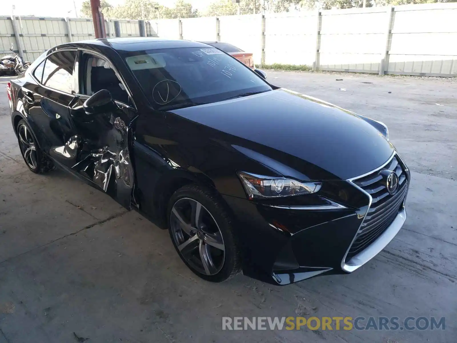 9 Photograph of a damaged car JTHDA1D20L5107054 LEXUS IS 2020