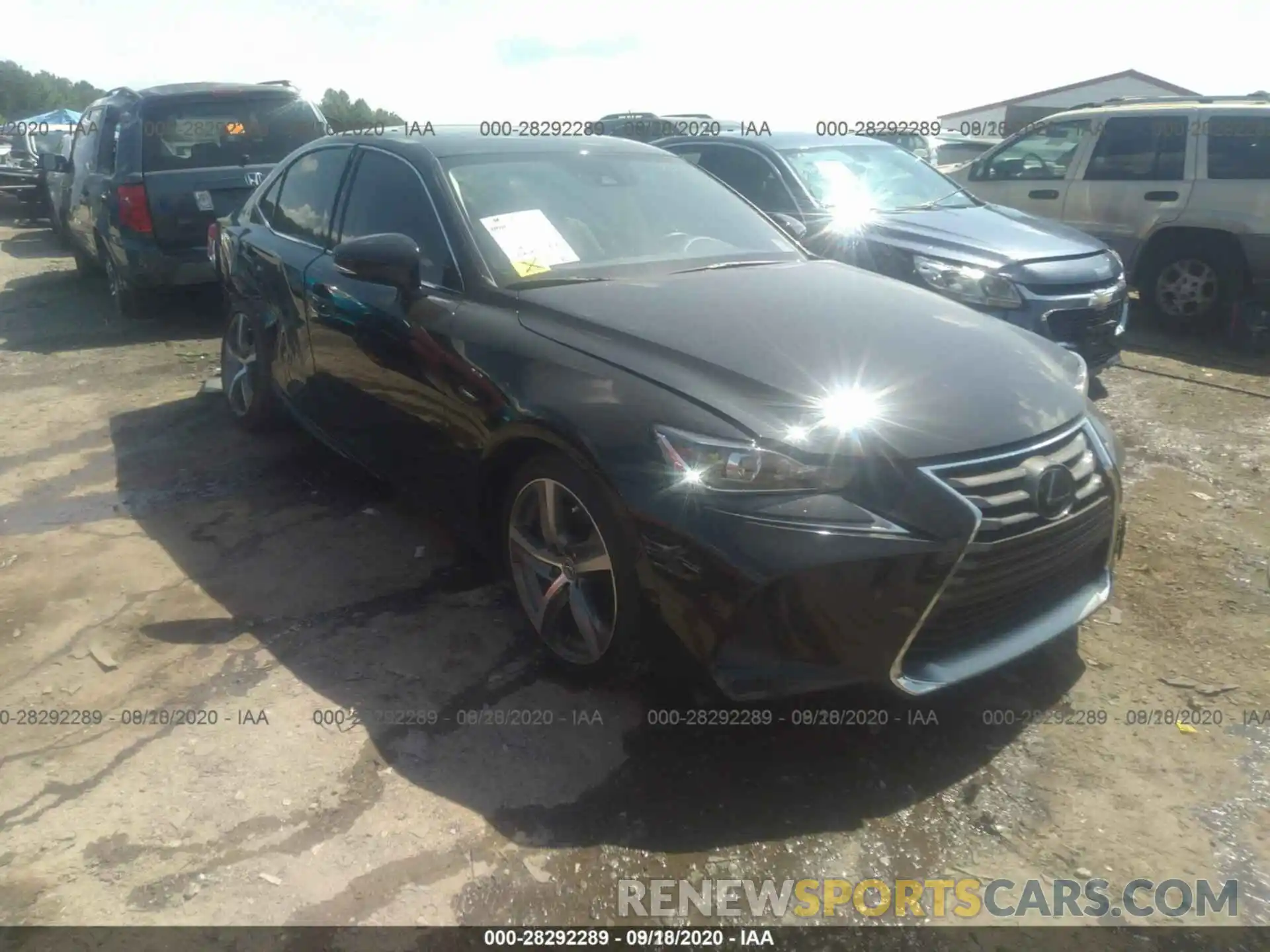 13 Photograph of a damaged car JTHDA1D23L5100972 LEXUS IS 2020