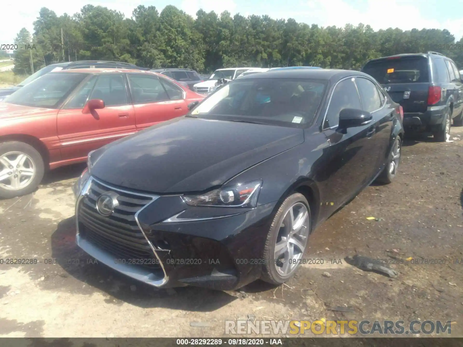 14 Photograph of a damaged car JTHDA1D23L5100972 LEXUS IS 2020