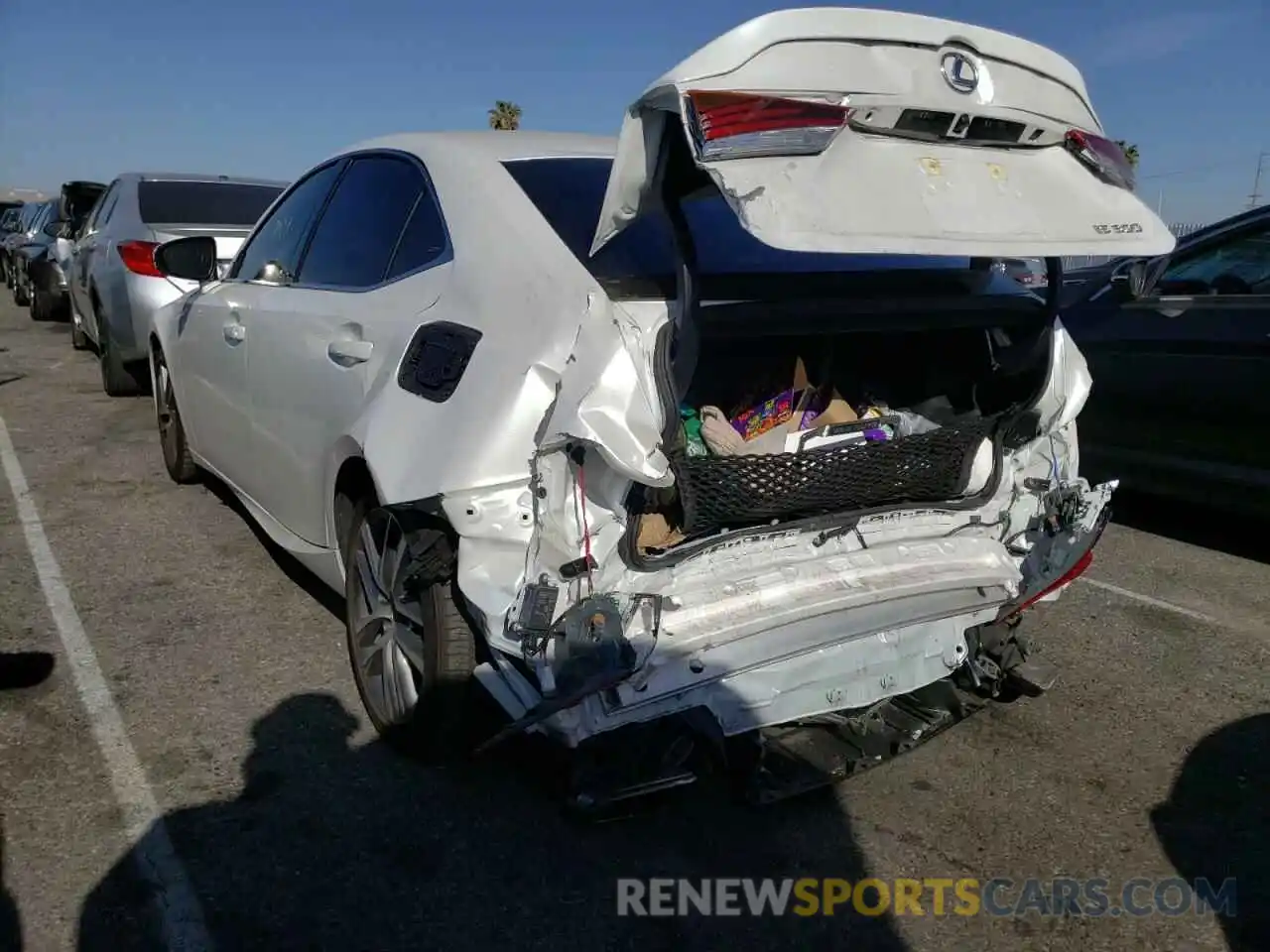 3 Photograph of a damaged car JTHDA1D24L5106862 LEXUS IS 2020