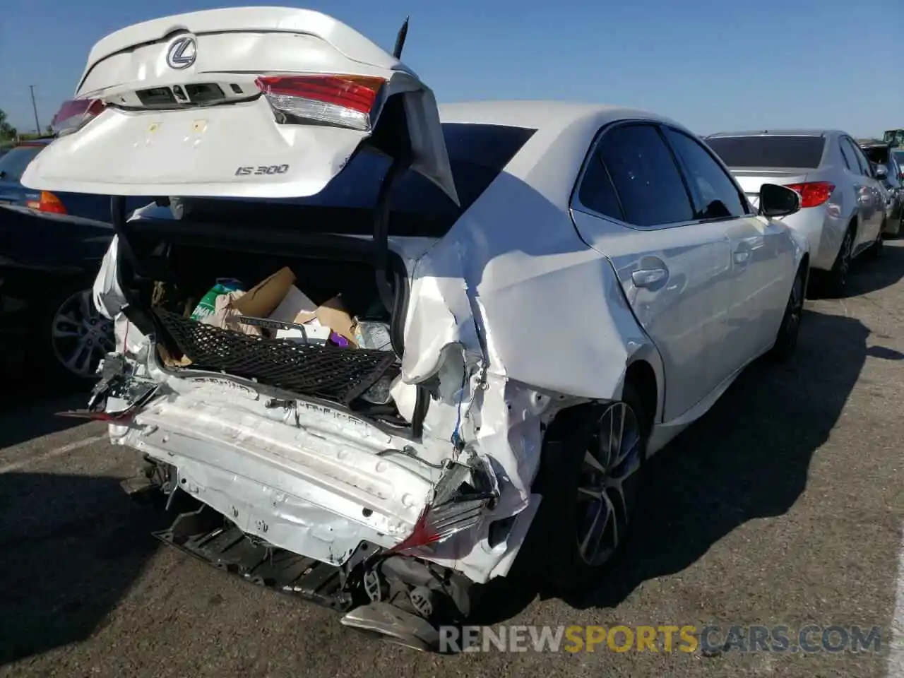 4 Photograph of a damaged car JTHDA1D24L5106862 LEXUS IS 2020