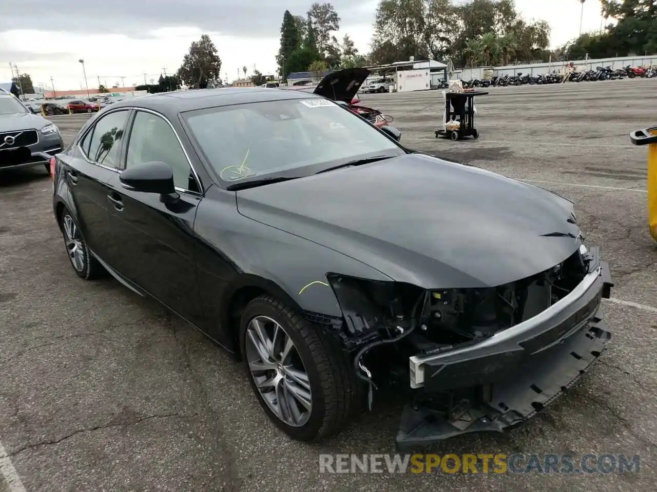 1 Photograph of a damaged car JTHDA1D25L5106711 LEXUS IS 2020