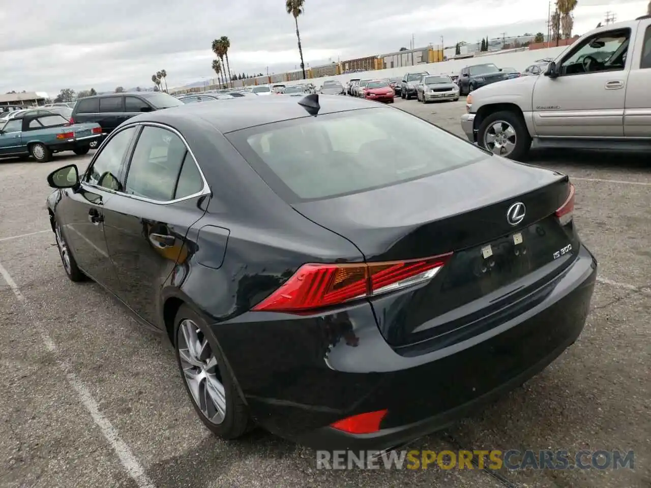 3 Photograph of a damaged car JTHDA1D25L5106711 LEXUS IS 2020