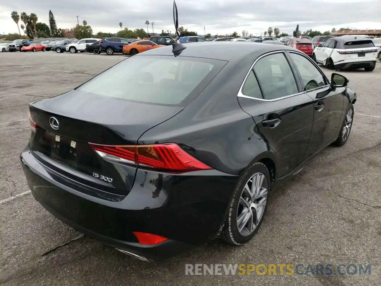 4 Photograph of a damaged car JTHDA1D25L5106711 LEXUS IS 2020