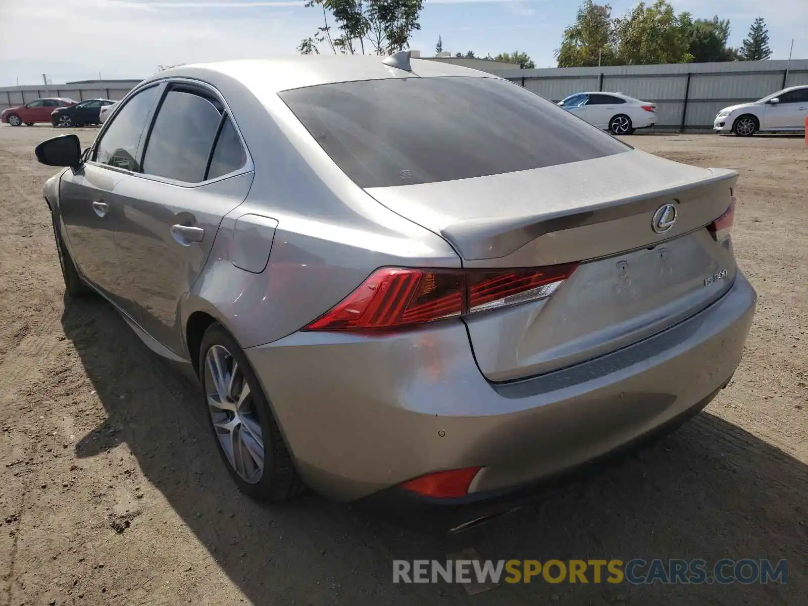 3 Photograph of a damaged car JTHDA1D26L5107057 LEXUS IS 2020