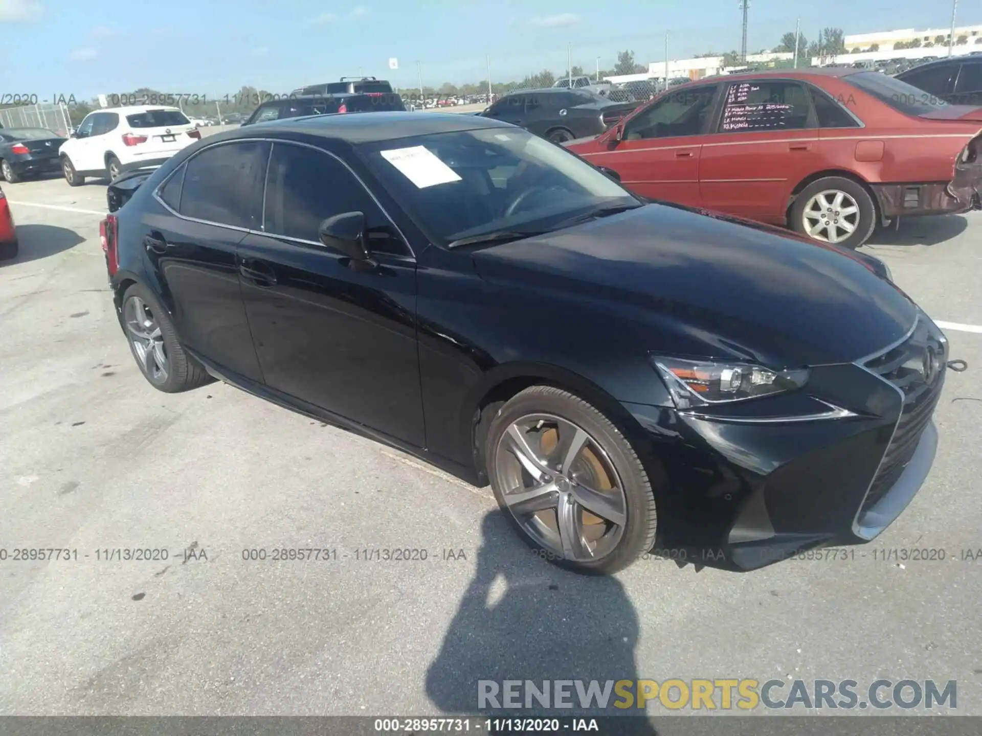 1 Фотография поврежденного автомобиля JTHDA1D26L5107494 LEXUS IS 2020