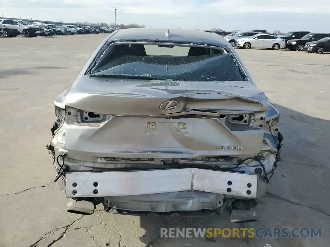 6 Photograph of a damaged car JTHDA1D27L5104488 LEXUS IS 2020