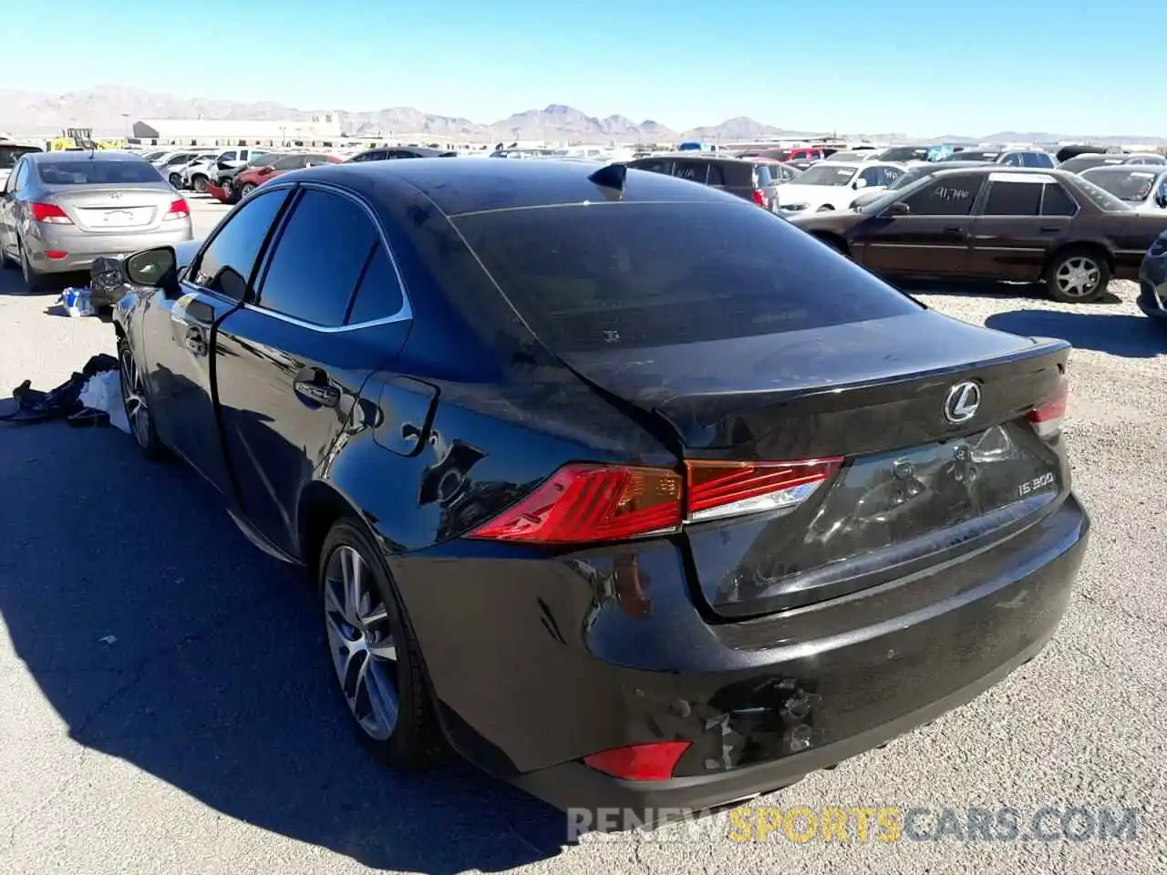 3 Photograph of a damaged car JTHDA1D2XL5106218 LEXUS IS 2020