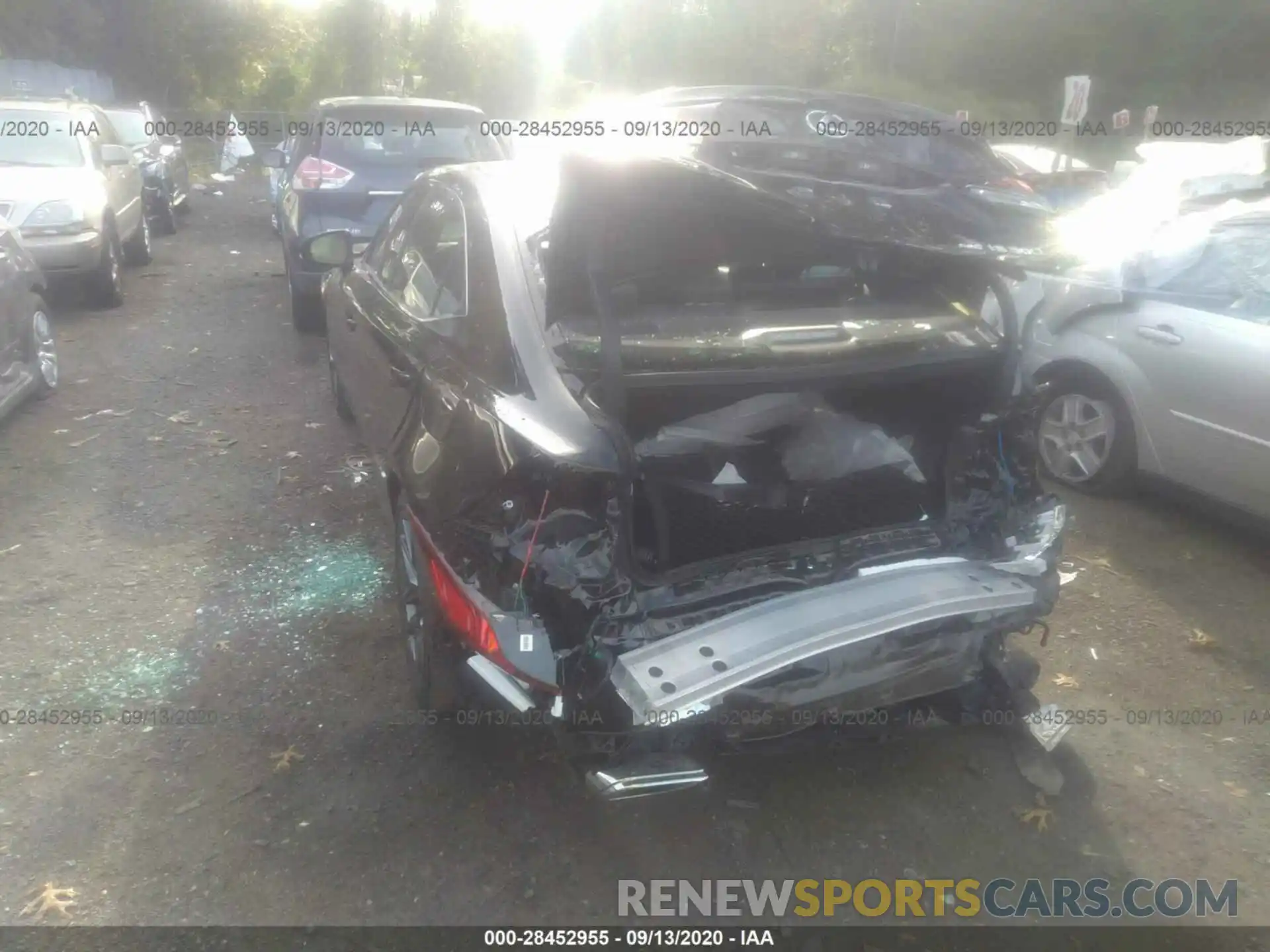 6 Photograph of a damaged car JTHG81F20L5041899 LEXUS IS 2020