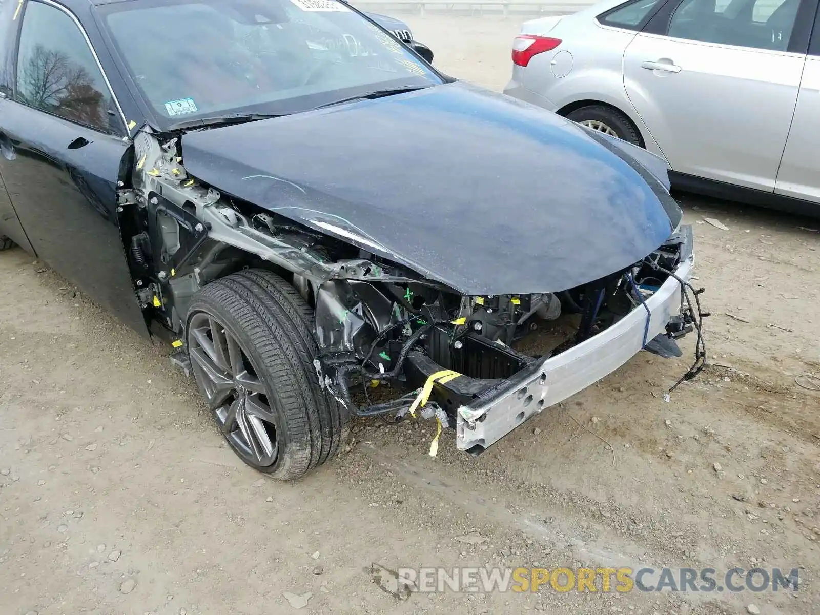 9 Photograph of a damaged car JTHG81F20L5042857 LEXUS IS 2020