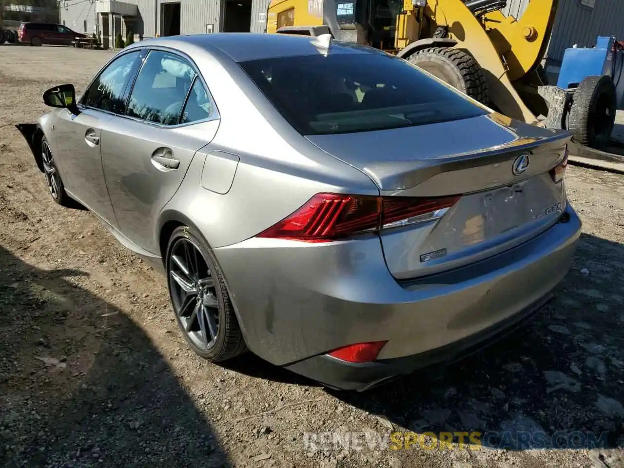 3 Photograph of a damaged car JTHG81F21L5043015 LEXUS IS 2020