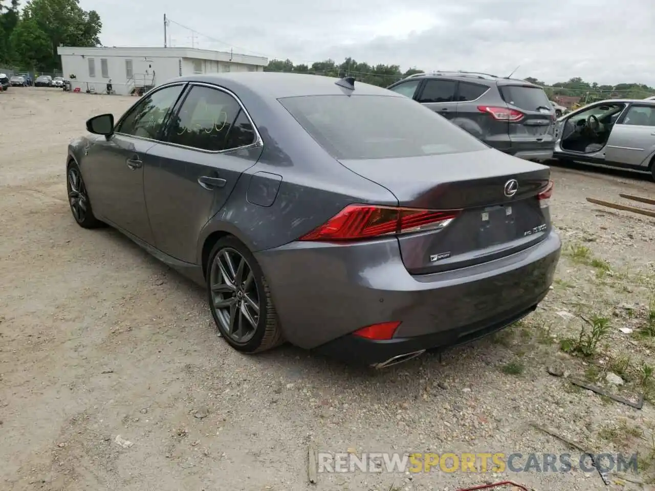 3 Photograph of a damaged car JTHG81F24L5040755 LEXUS IS 2020