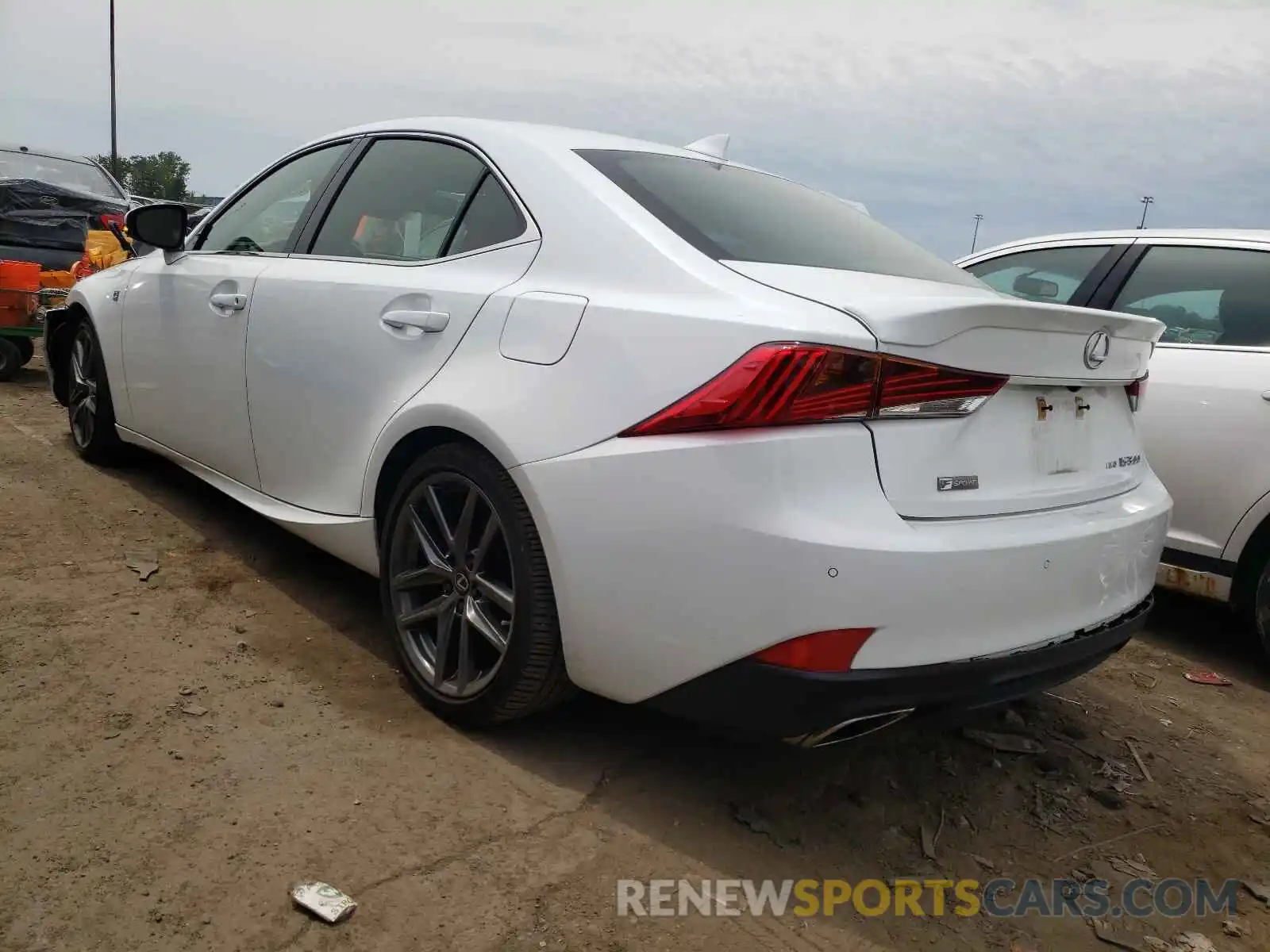 3 Photograph of a damaged car JTHG81F24L5041131 LEXUS IS 2020