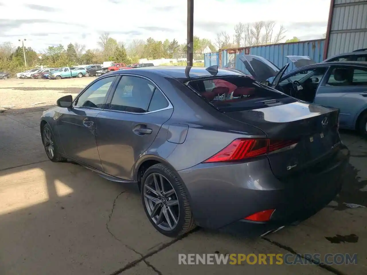 3 Photograph of a damaged car JTHG81F27L5043004 LEXUS IS 2020