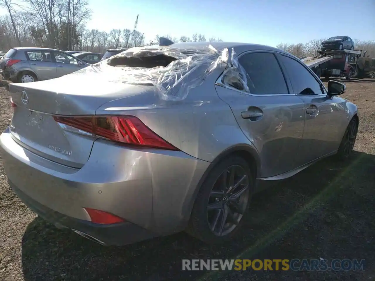 9 Photograph of a damaged car JTHG81F29L5040783 LEXUS IS 2020