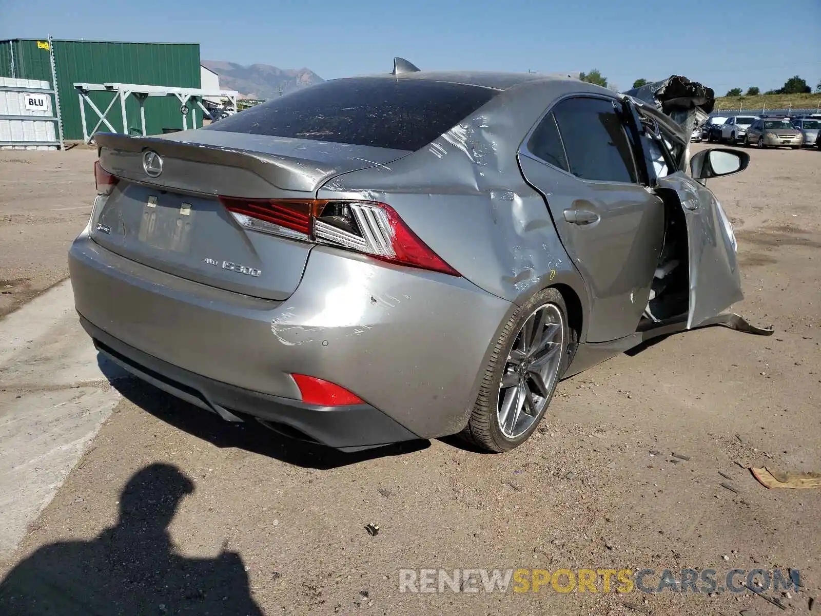 4 Photograph of a damaged car JTHG81F29L5041027 LEXUS IS 2020