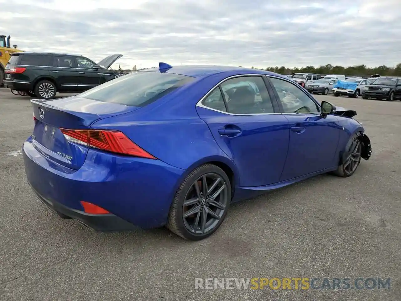 3 Photograph of a damaged car JTHG81F29L5043036 LEXUS IS 2020