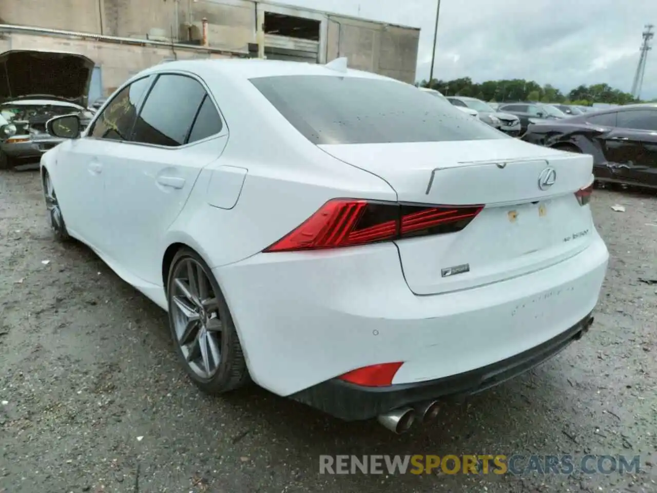 3 Photograph of a damaged car JTHG81F2XL5043000 LEXUS IS 2020