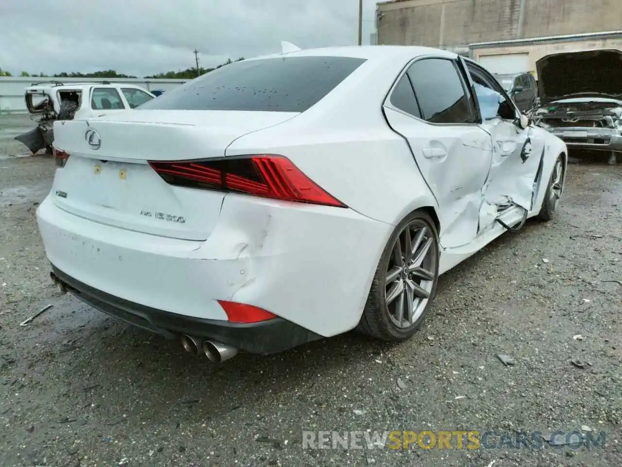 4 Photograph of a damaged car JTHG81F2XL5043000 LEXUS IS 2020