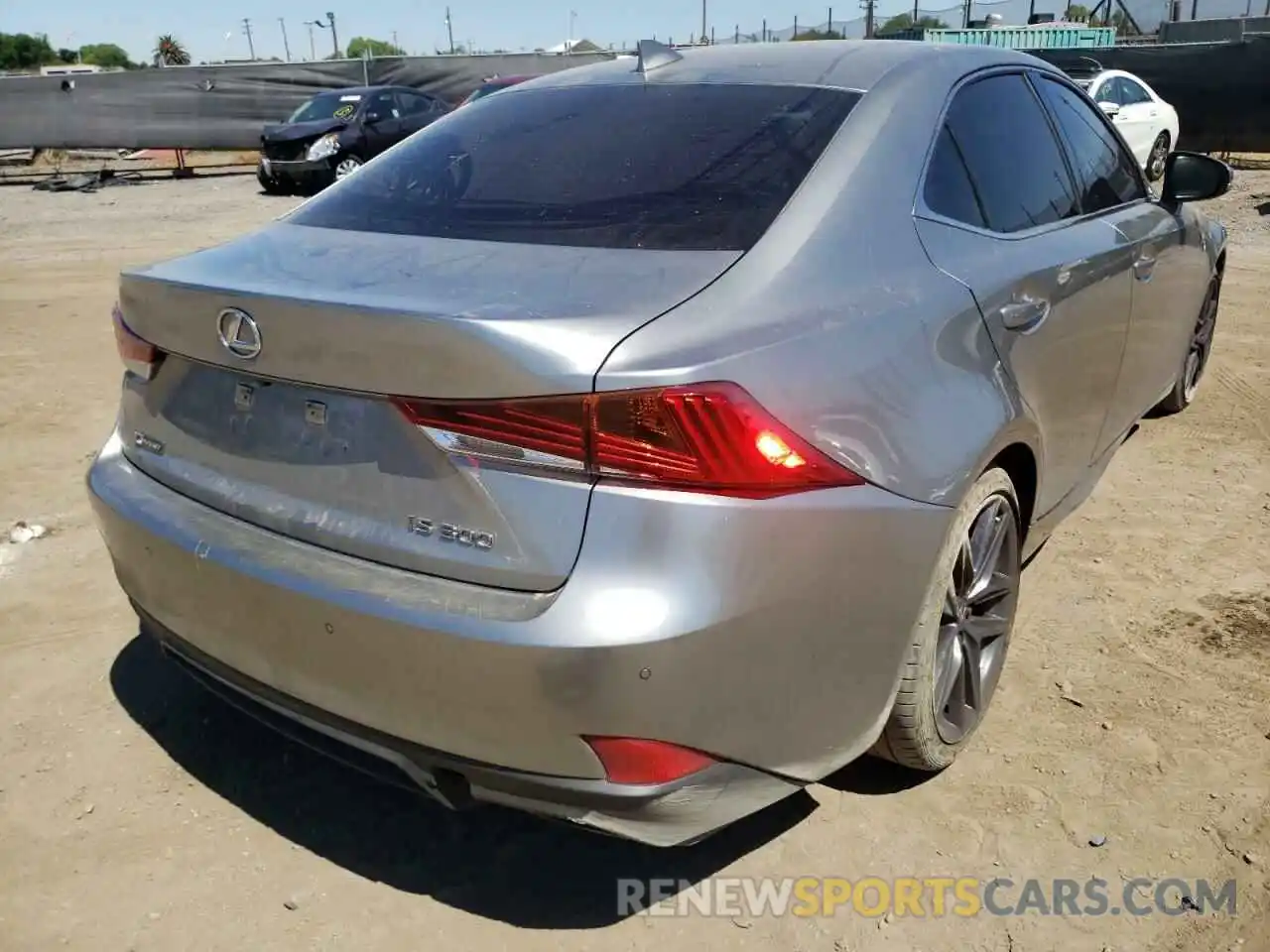 4 Photograph of a damaged car JTHGA1D20L5101736 LEXUS IS 2020