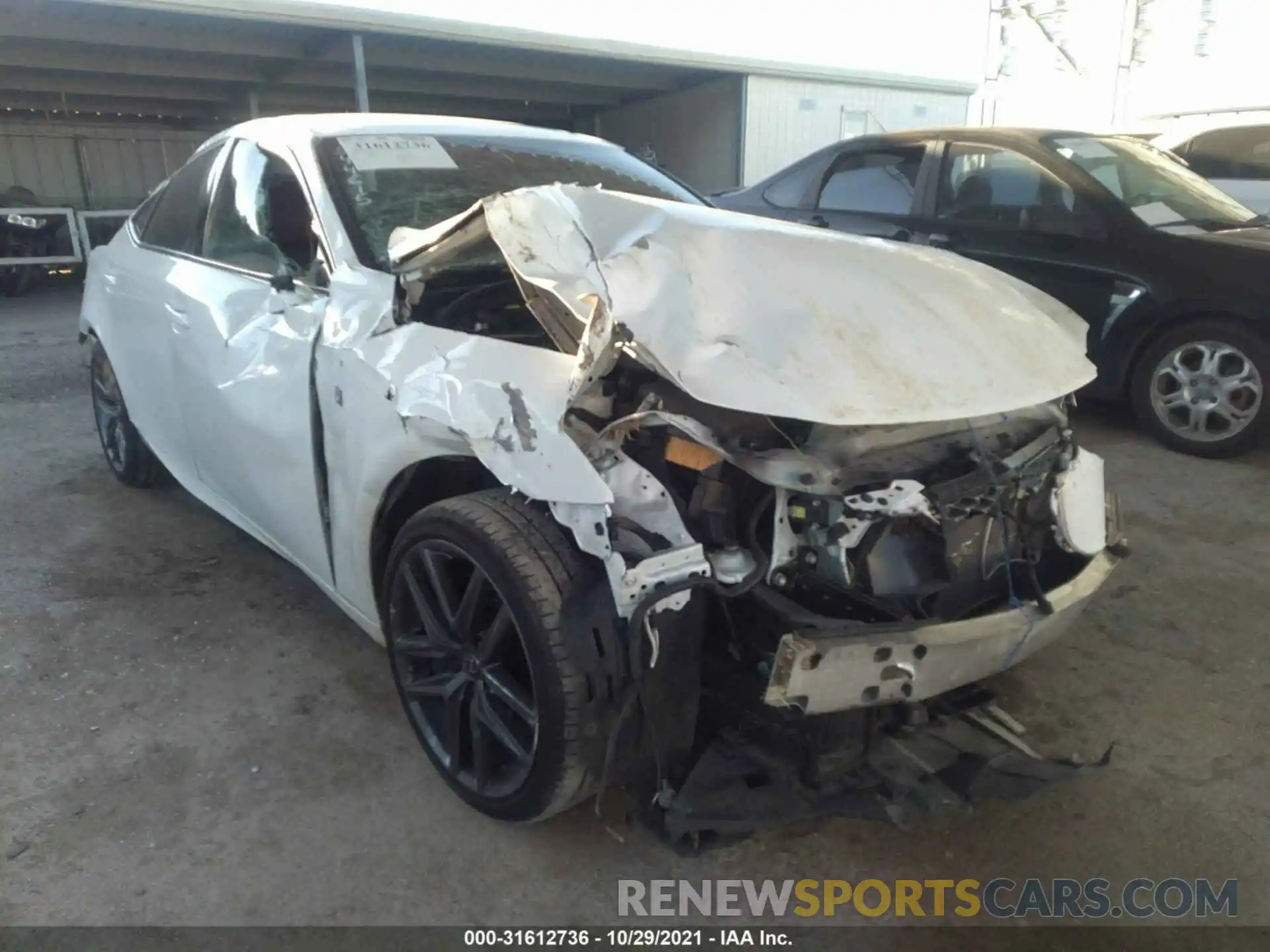 6 Photograph of a damaged car JTHGA1D20L5103082 LEXUS IS 2020