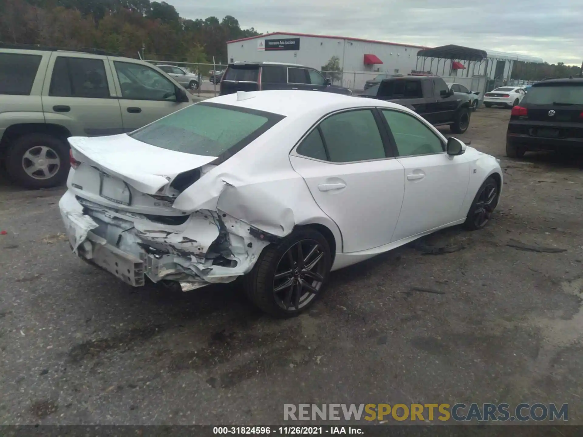 4 Photograph of a damaged car JTHGA1D20L5104510 LEXUS IS 2020