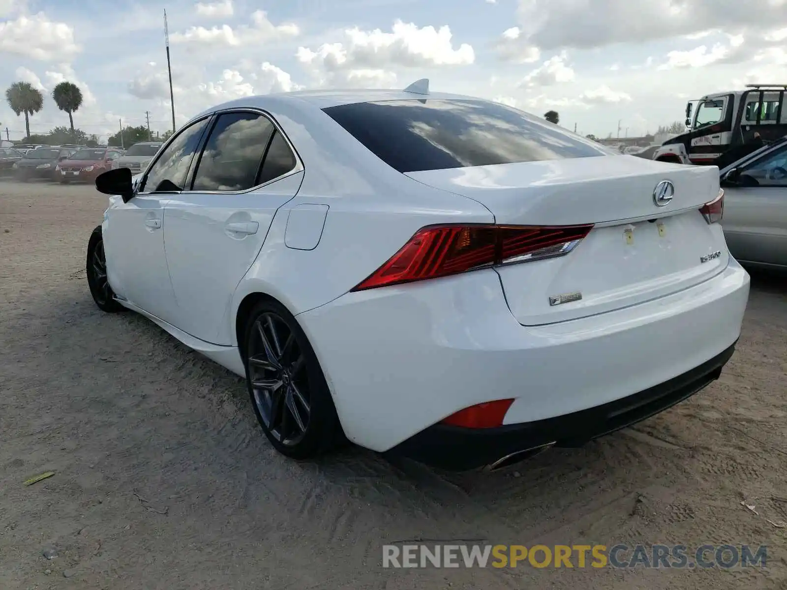 3 Photograph of a damaged car JTHGA1D20L5106354 LEXUS IS 2020