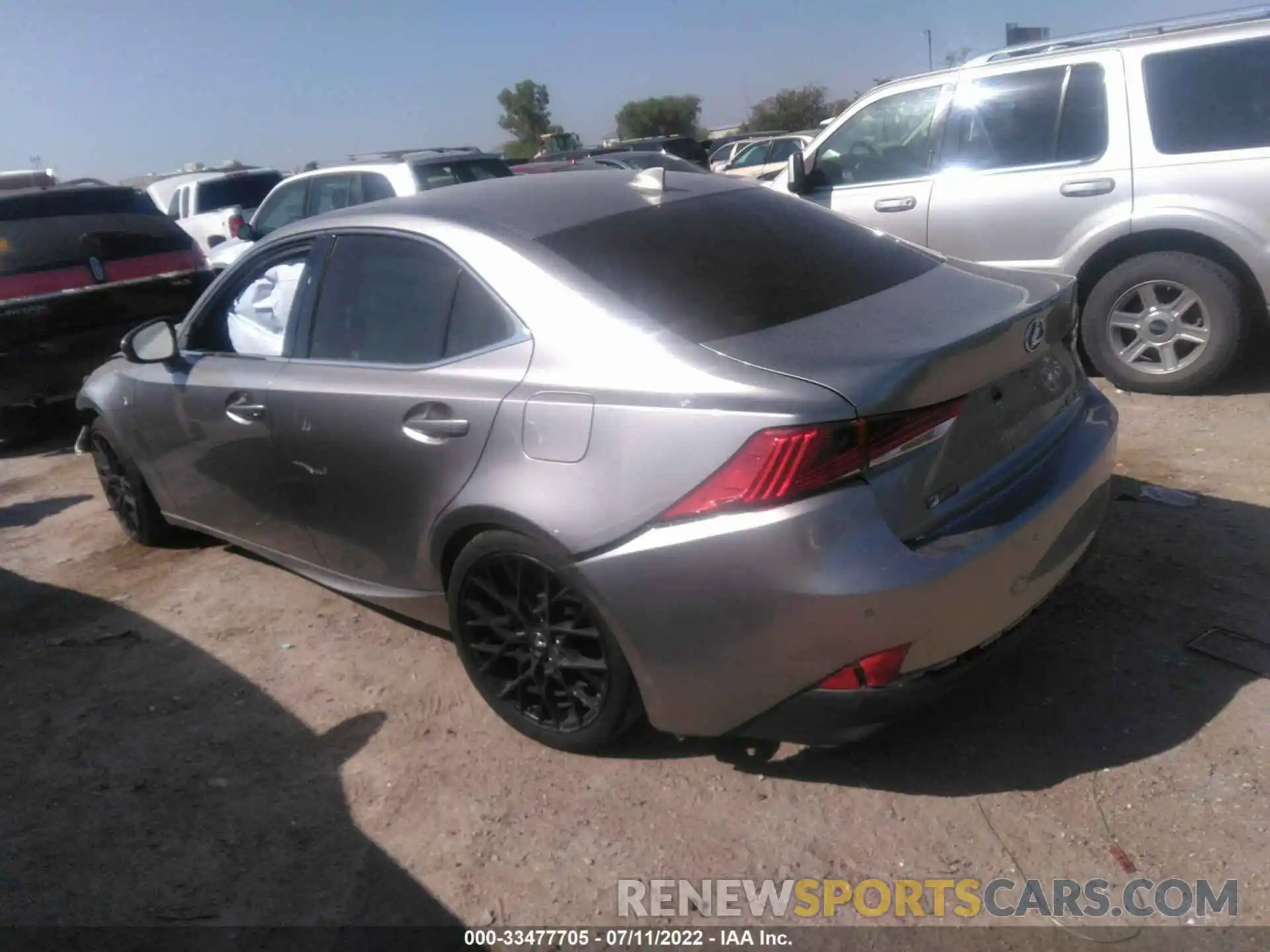 3 Photograph of a damaged car JTHGA1D20L5108024 LEXUS IS 2020