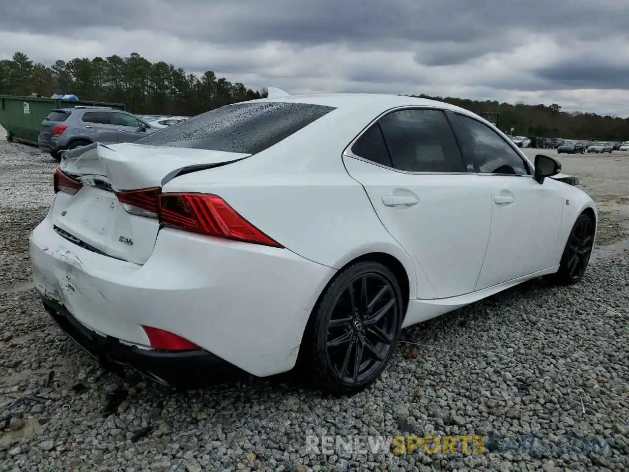 3 Photograph of a damaged car JTHGA1D21L5106377 LEXUS IS 2020