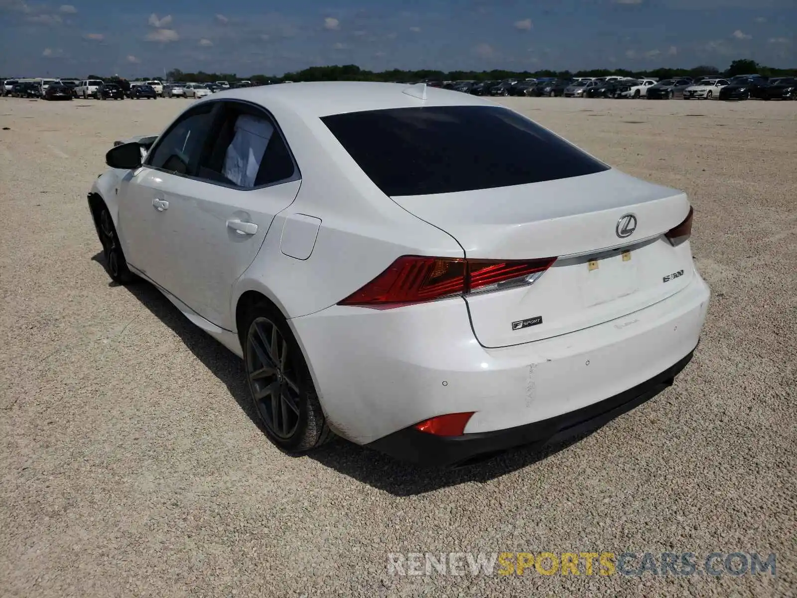 3 Photograph of a damaged car JTHGA1D21L5106606 LEXUS IS 2020