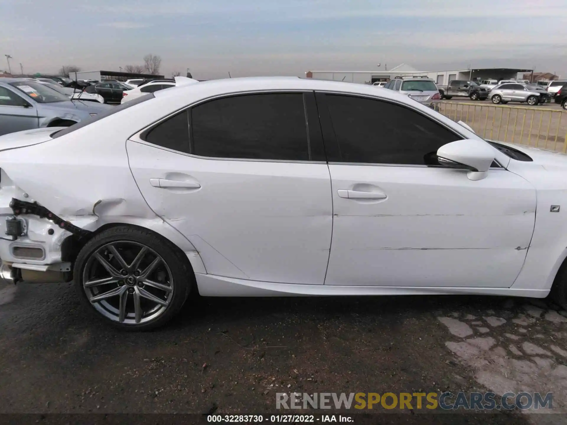 6 Photograph of a damaged car JTHGA1D21L5107996 LEXUS IS 2020