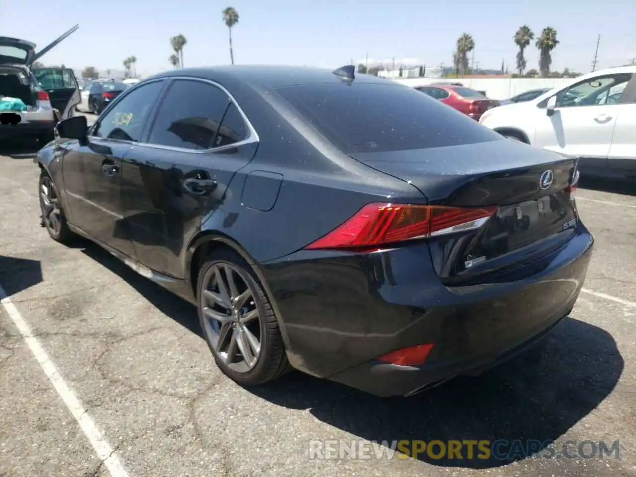 3 Photograph of a damaged car JTHGA1D22L5103939 LEXUS IS 2020