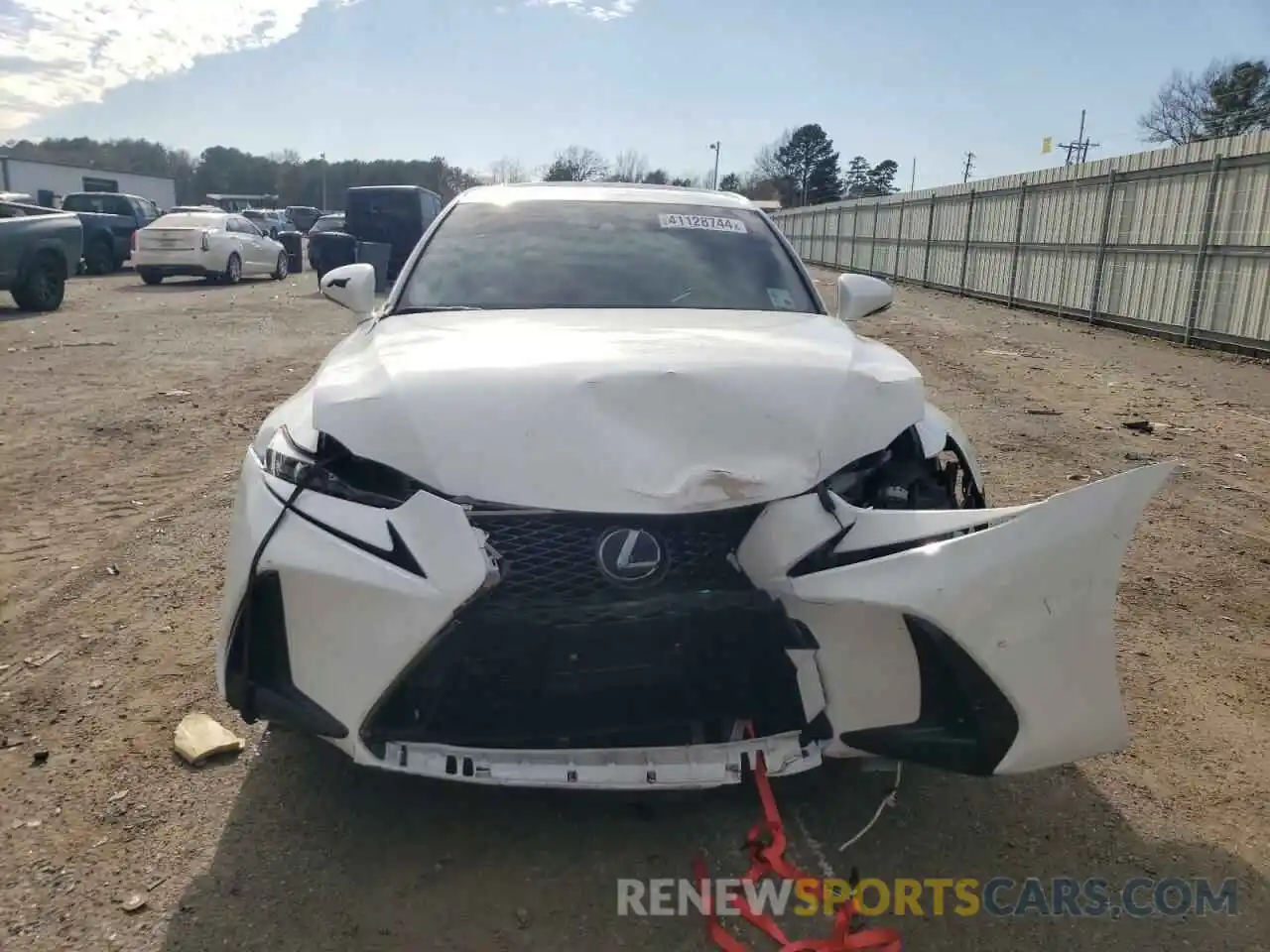 5 Photograph of a damaged car JTHGA1D24L5102016 LEXUS IS 2020