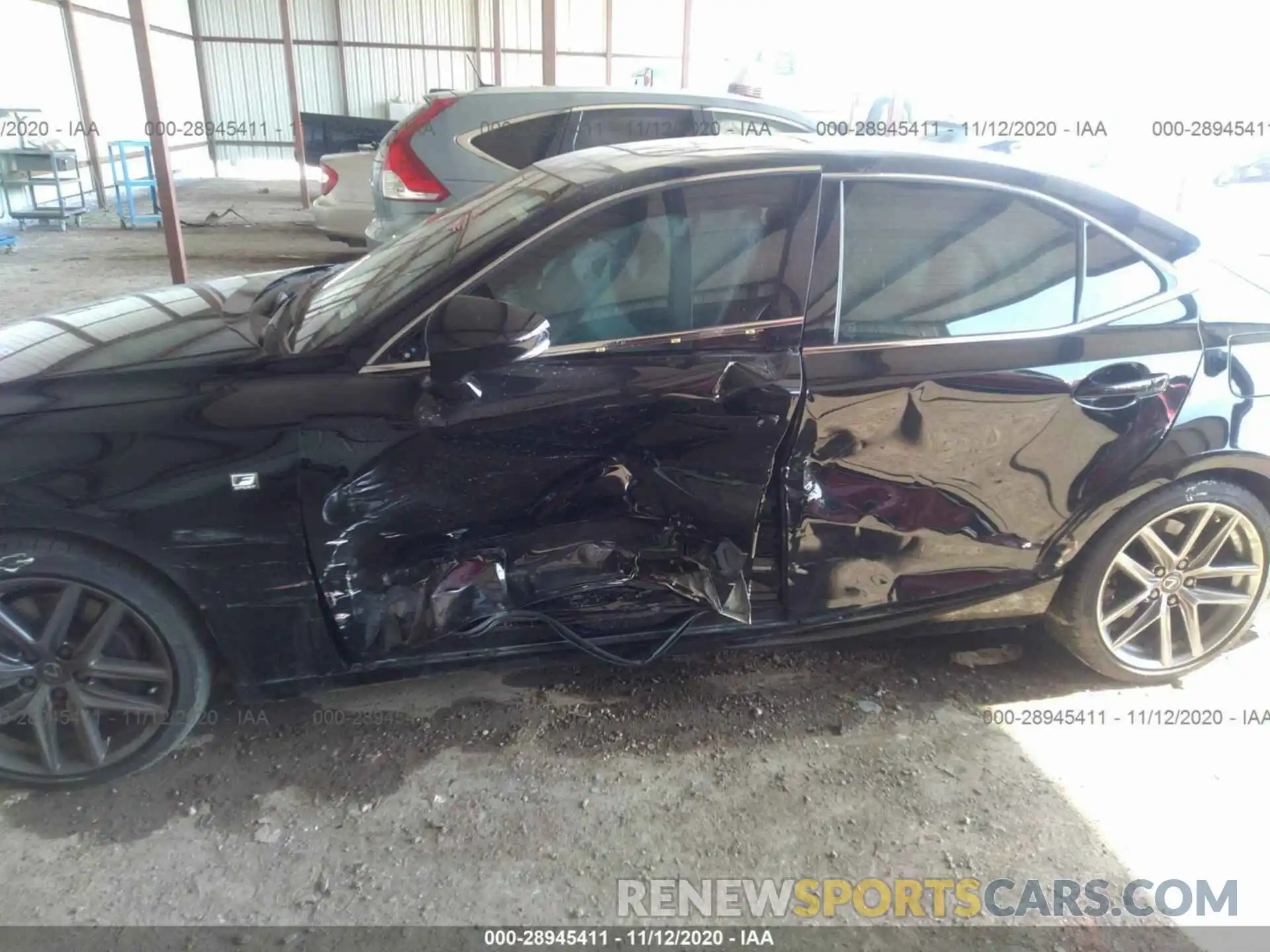 6 Photograph of a damaged car JTHGA1D24L5104087 LEXUS IS 2020