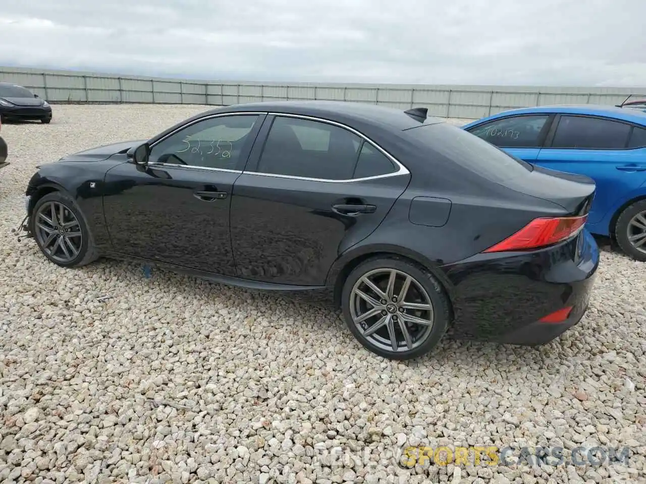 2 Photograph of a damaged car JTHGA1D24L5106079 LEXUS IS 2020