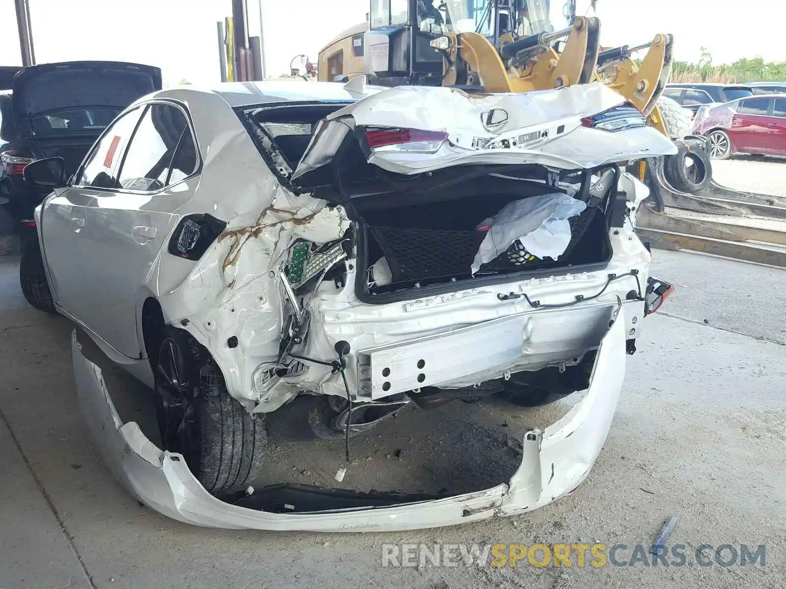 3 Photograph of a damaged car JTHGA1D25L5104664 LEXUS IS 2020