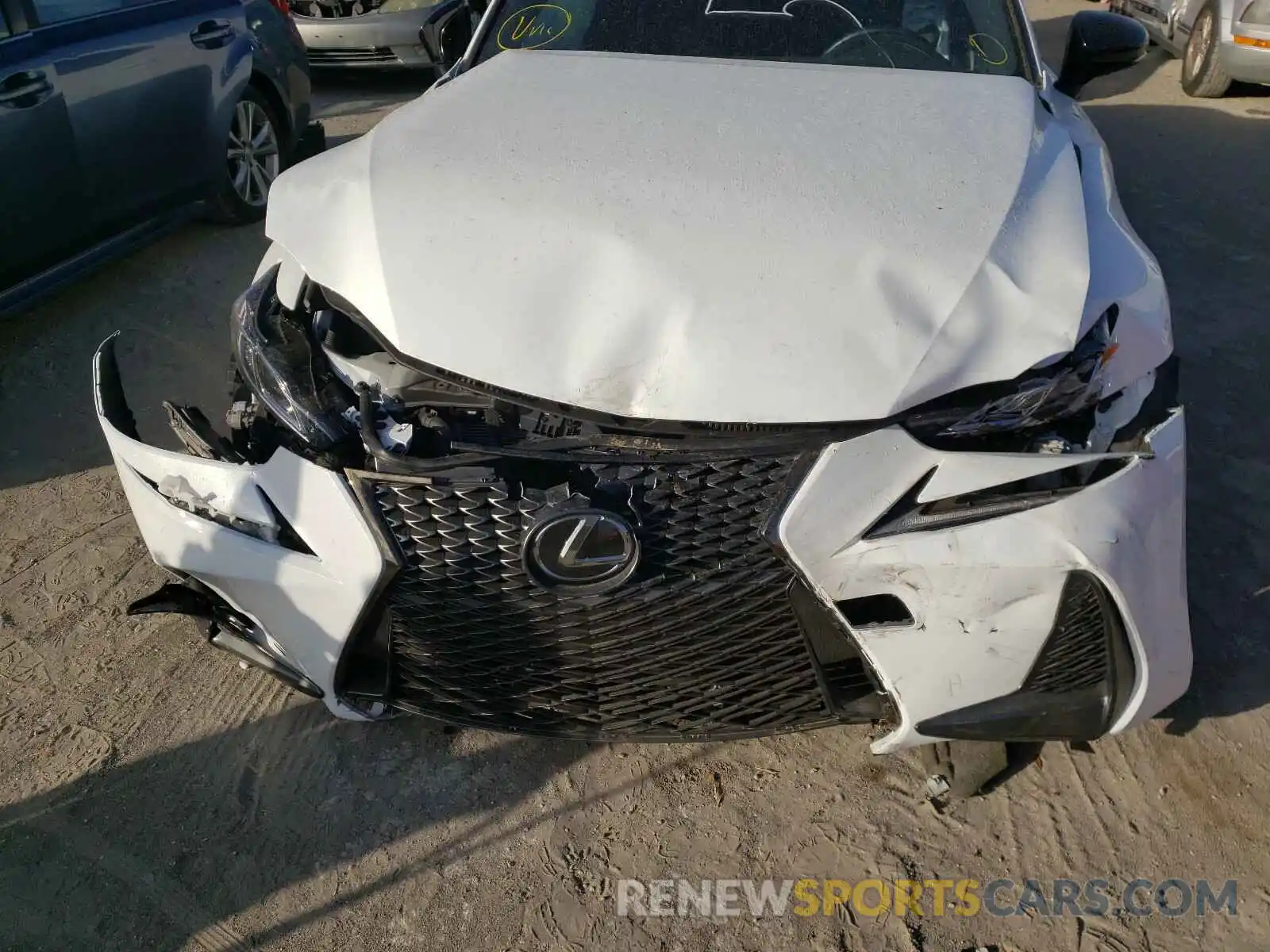 9 Фотография поврежденного автомобиля JTHGA1D25L5108522 LEXUS IS 2020
