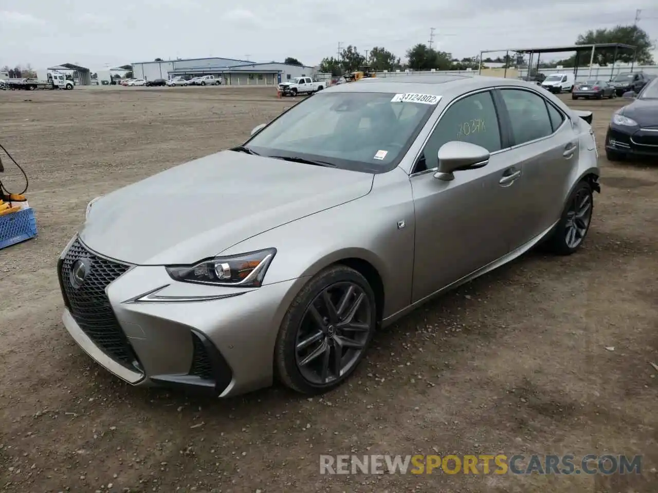 2 Photograph of a damaged car JTHGA1D26L5102731 LEXUS IS 2020