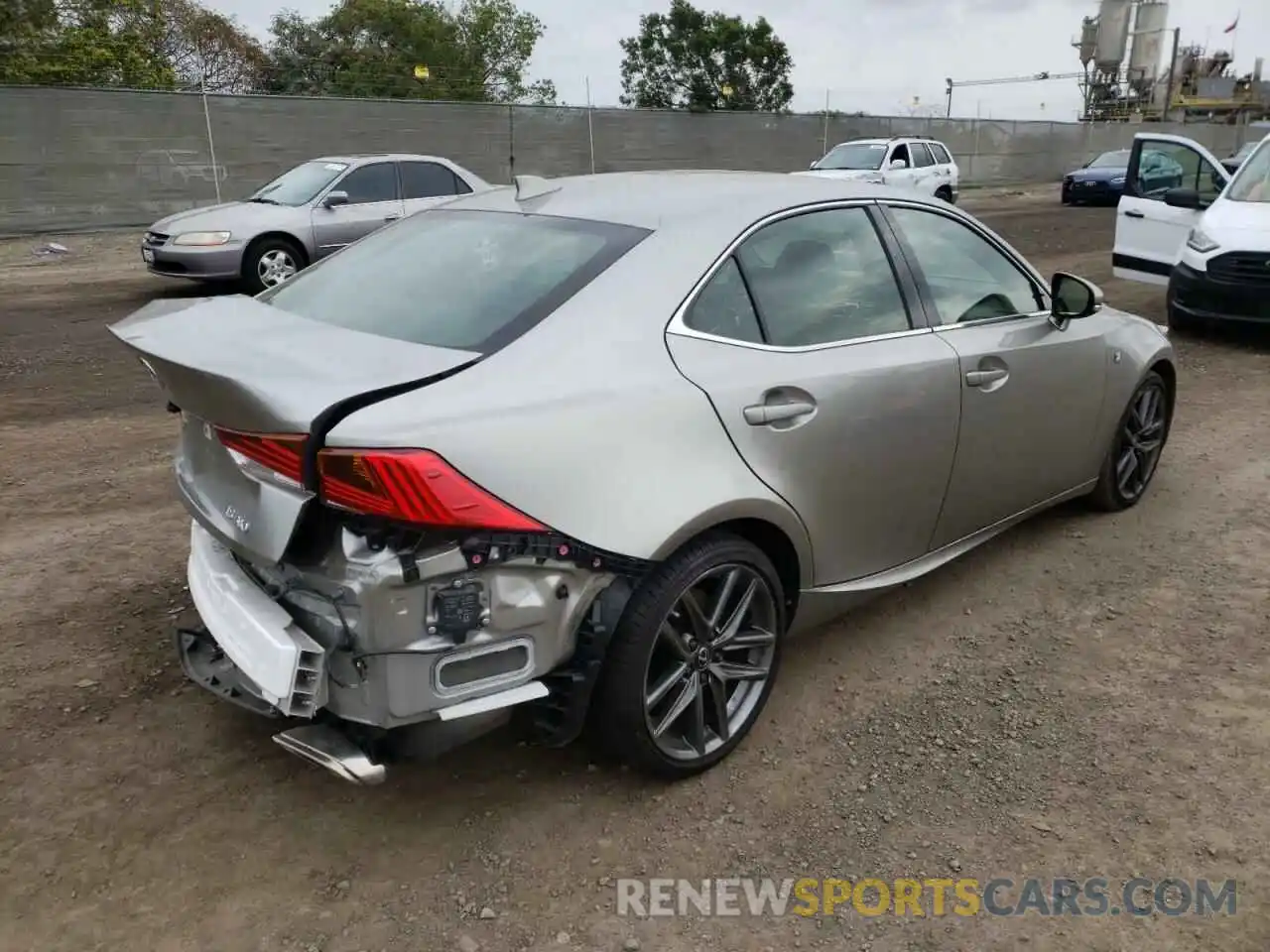 4 Photograph of a damaged car JTHGA1D26L5102731 LEXUS IS 2020