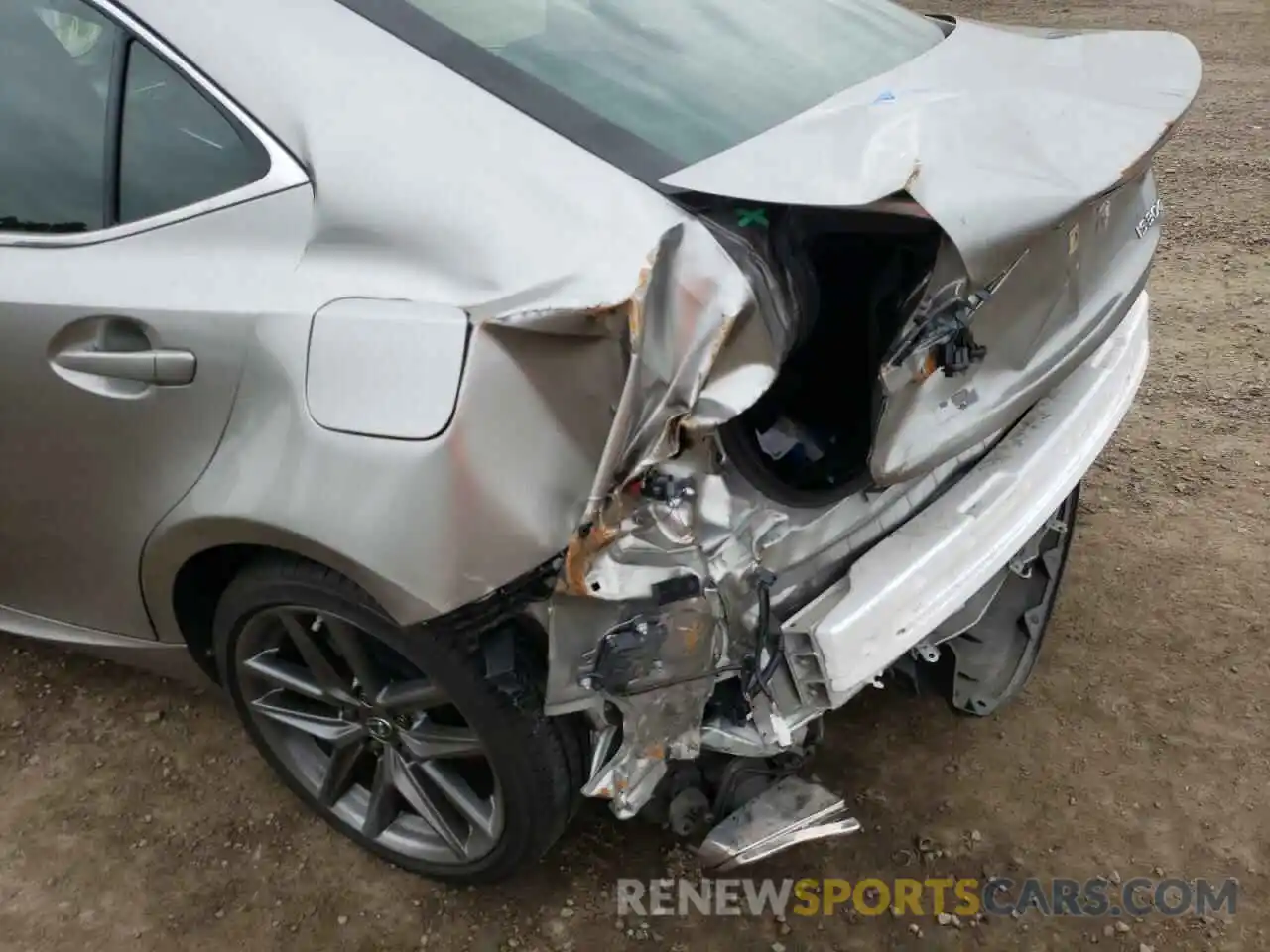 9 Photograph of a damaged car JTHGA1D26L5102731 LEXUS IS 2020