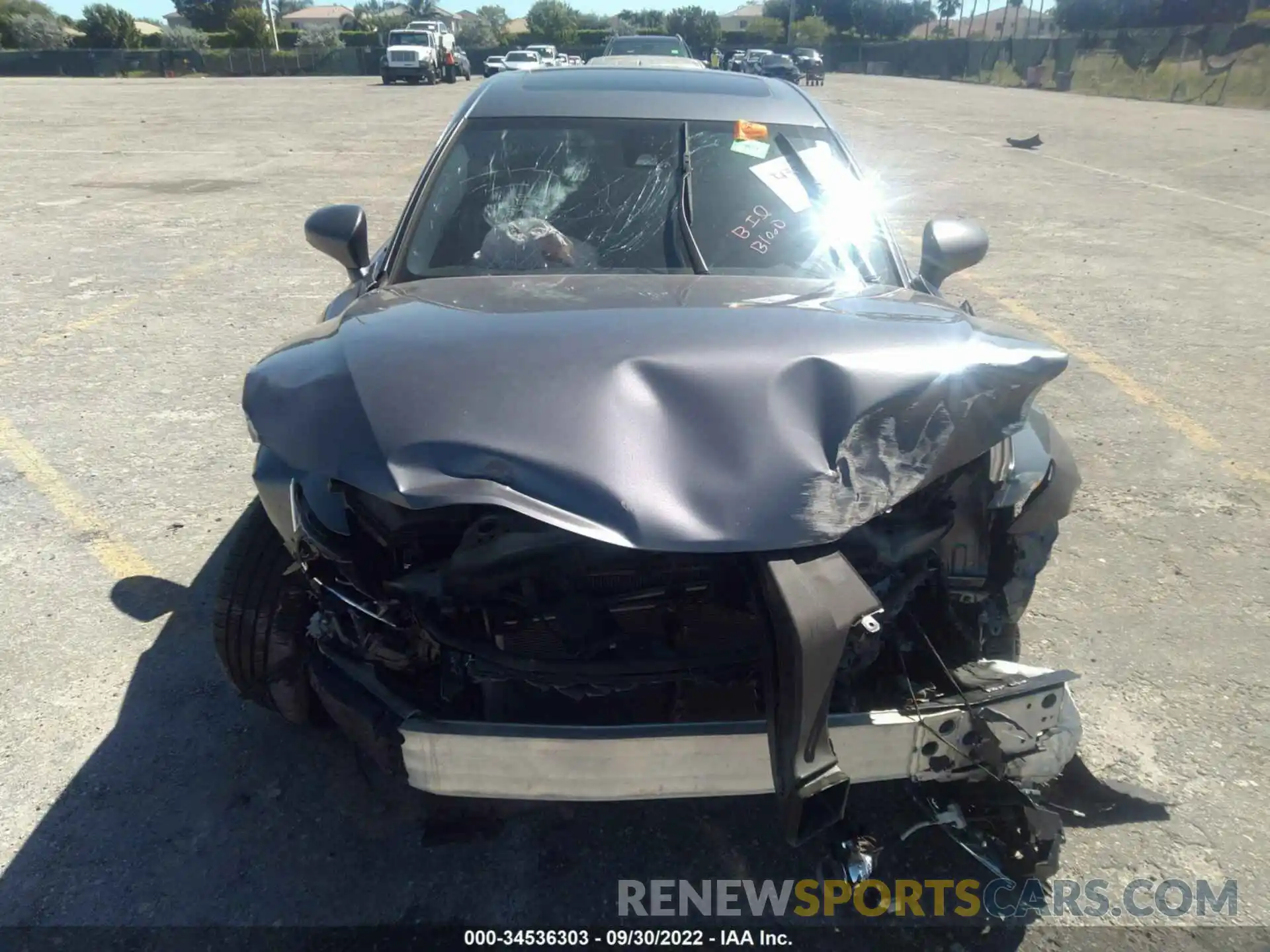 6 Photograph of a damaged car JTHGA1D26L5104219 LEXUS IS 2020