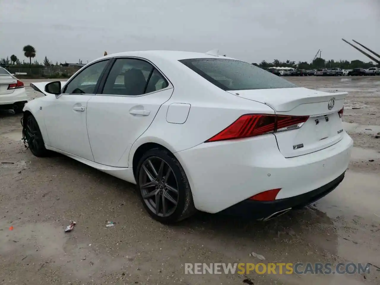 3 Photograph of a damaged car JTHGA1D26L5105600 LEXUS IS 2020