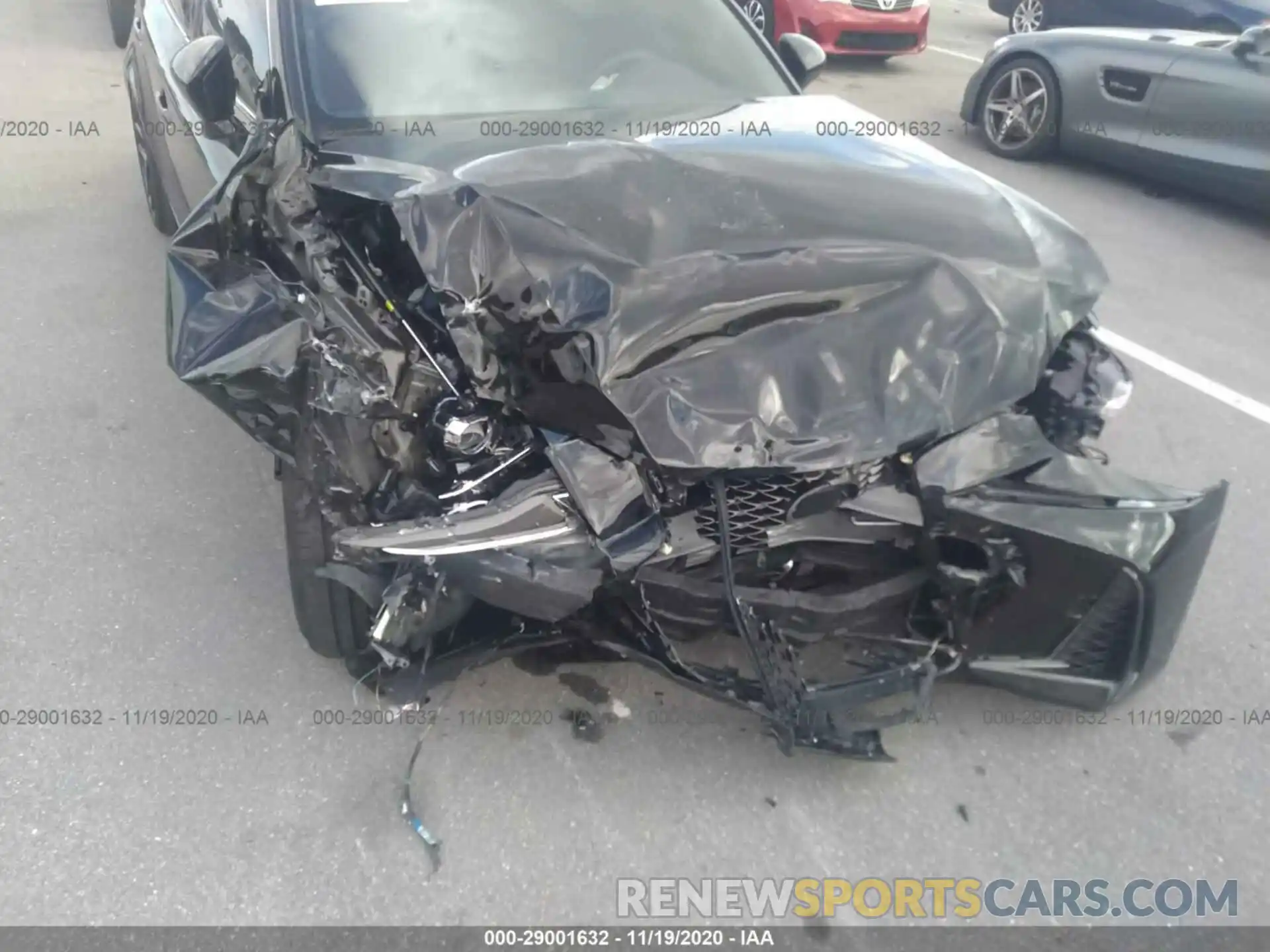 6 Photograph of a damaged car JTHGA1D26L5106715 LEXUS IS 2020