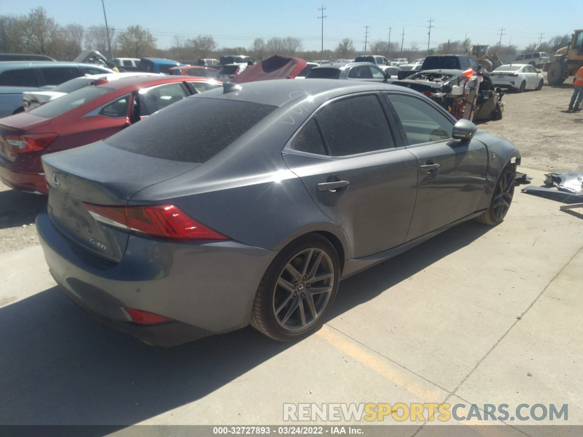 4 Photograph of a damaged car JTHGA1D27L5104164 LEXUS IS 2020