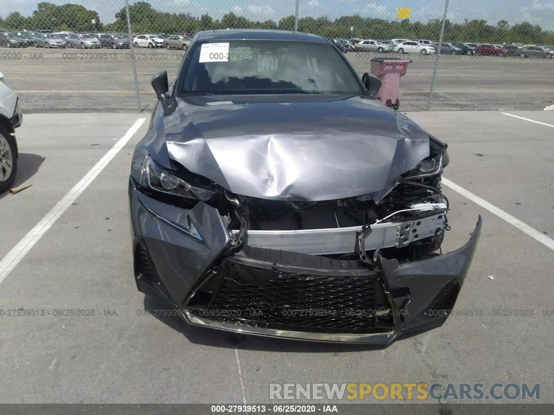 6 Photograph of a damaged car JTHGA1D27L5105864 LEXUS IS 2020