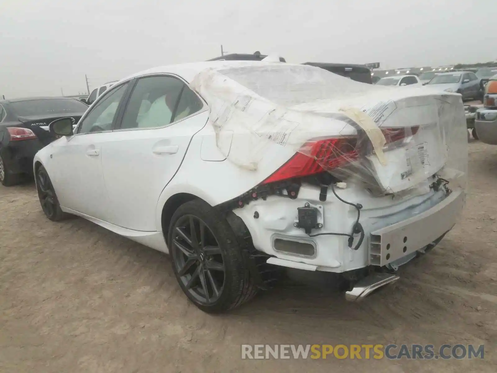 3 Photograph of a damaged car JTHGA1D28L5109065 LEXUS IS 2020