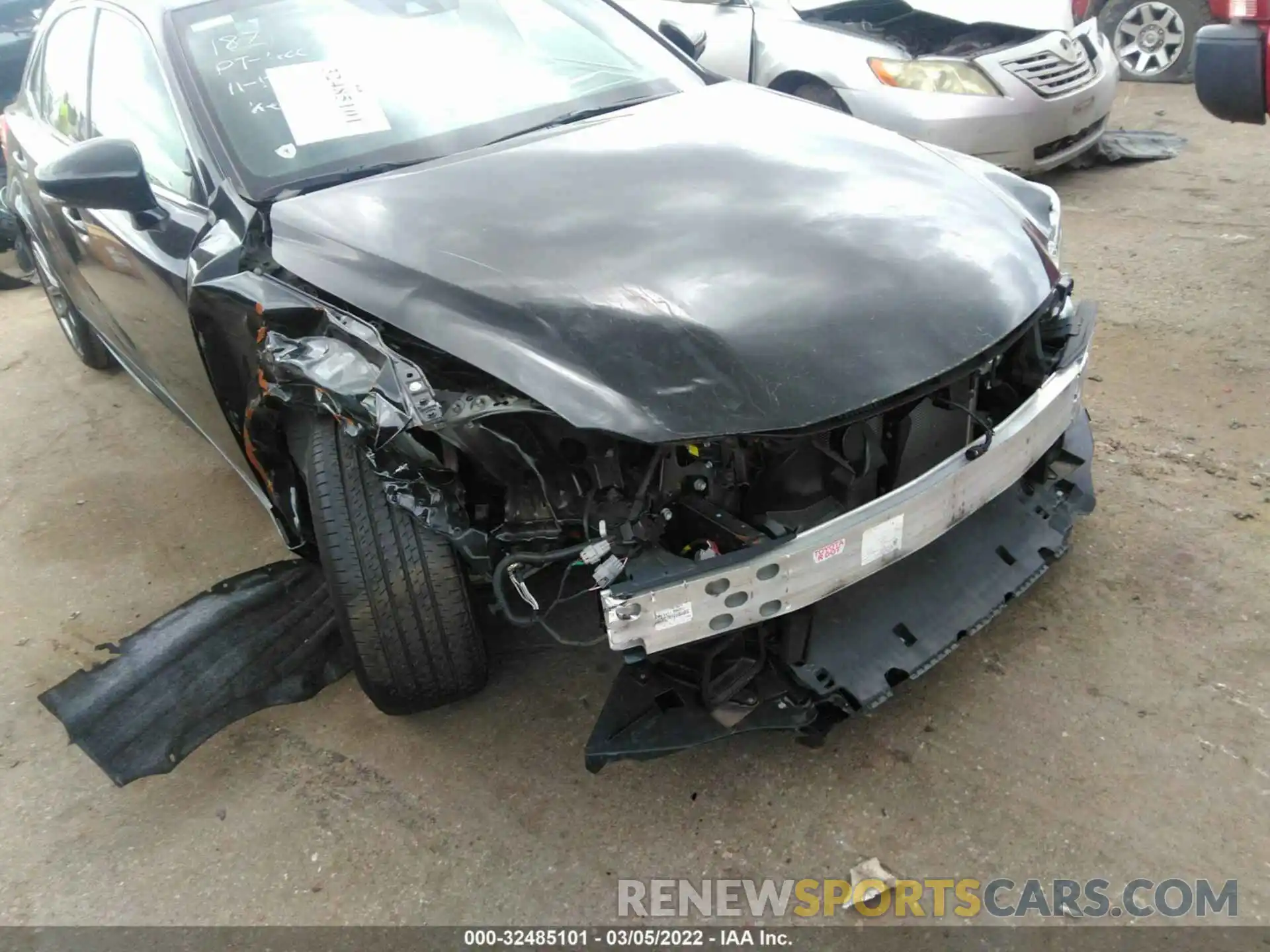 6 Photograph of a damaged car JTHGA1D29L5101010 LEXUS IS 2020