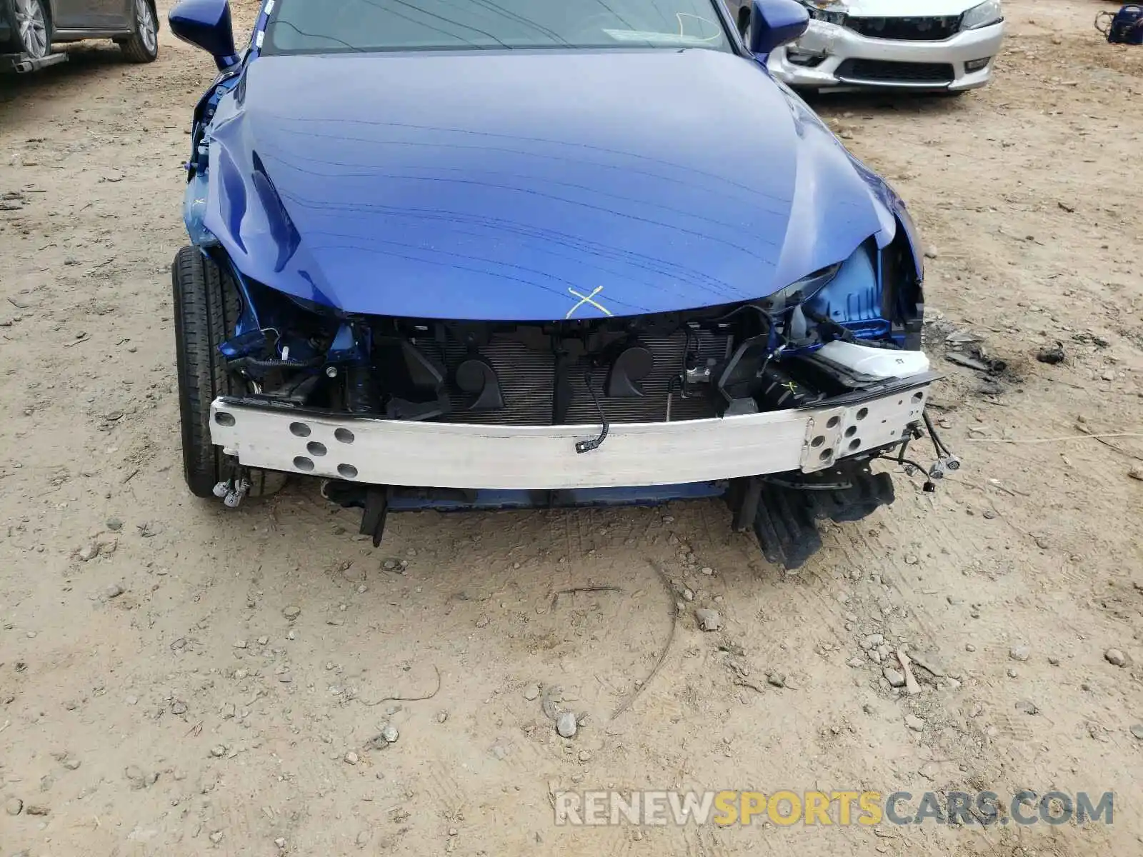 9 Фотография поврежденного автомобиля JTHGA1D2XL5100951 LEXUS IS 2020
